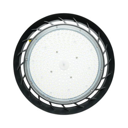 Ipari LED UFO High-Bay lámpa 200W, 100-265V, 6500K, 40000lm csarnokokhoz, raktárakhoz 375x50mm IP65 Breckner Germany