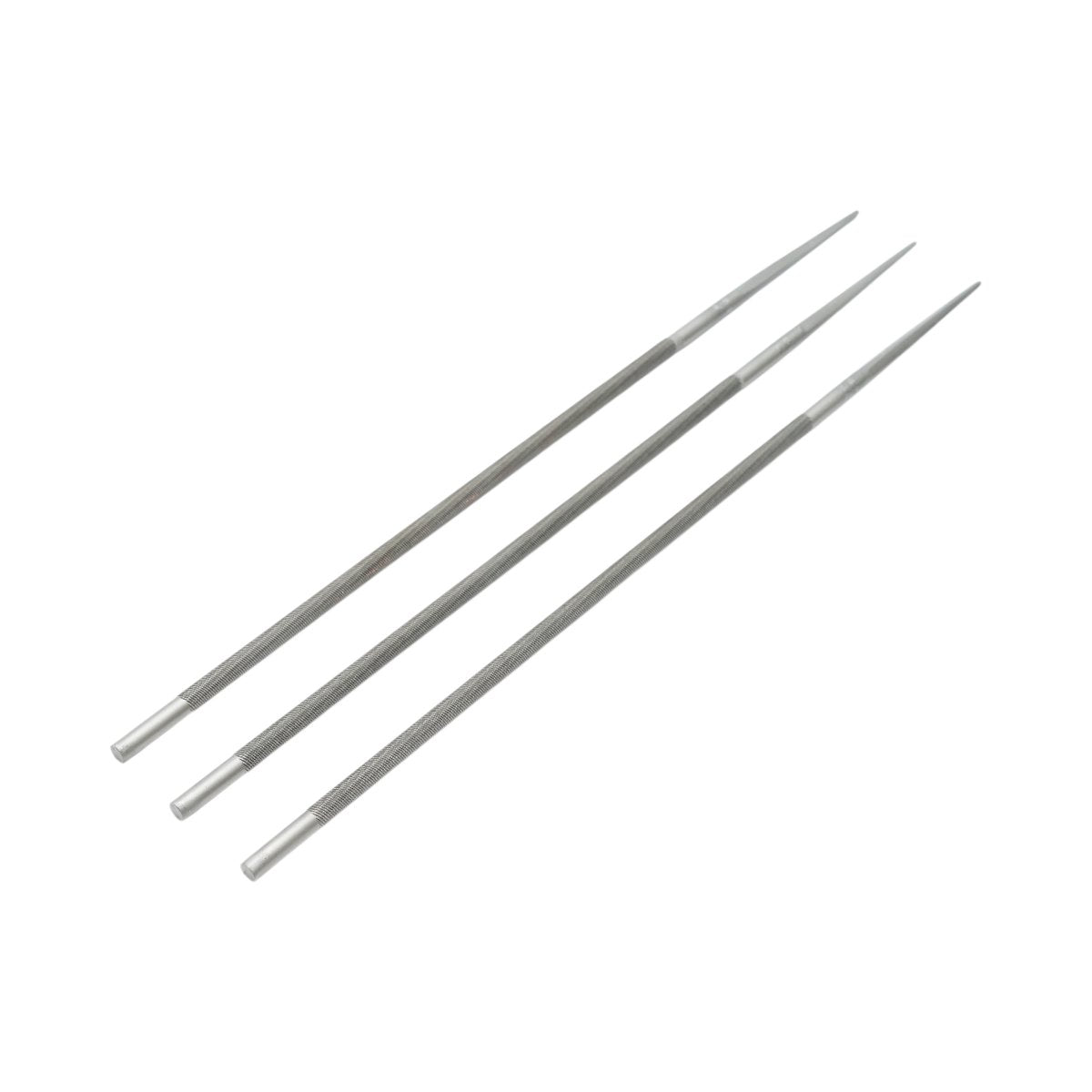 3 darabos hegyes kerek reszelő lánc fűrészhez 4.8x200mm 3/16 inch