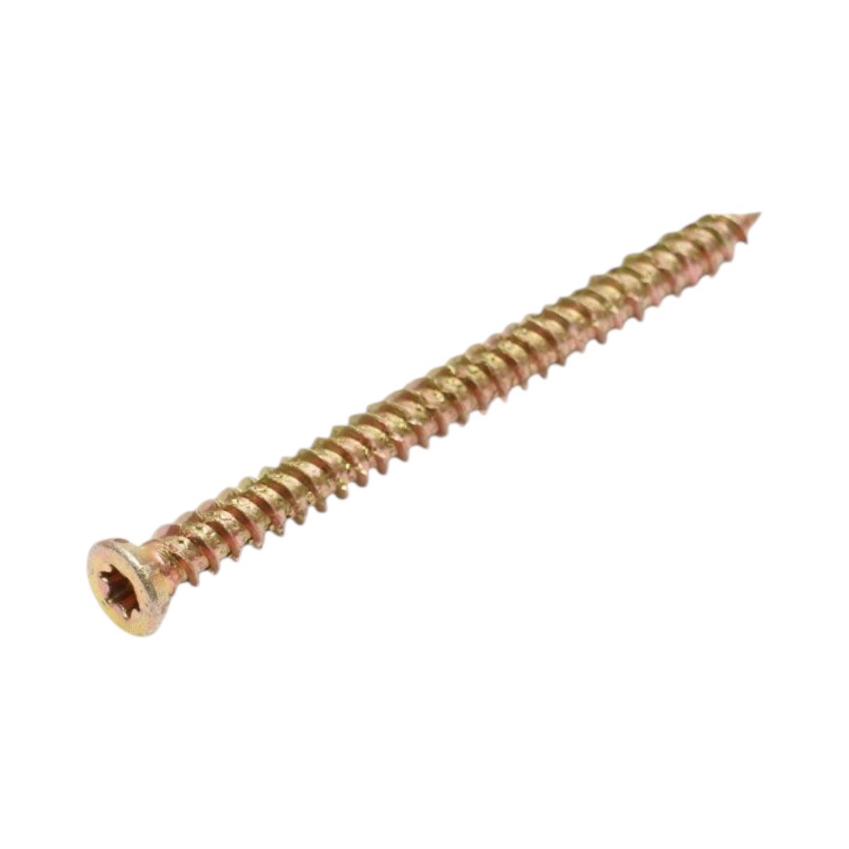 Ajtó-ablak szerelőcsavar 7.5x92mm, torx TX30, sárga cinkozott acél 100 db/doboz