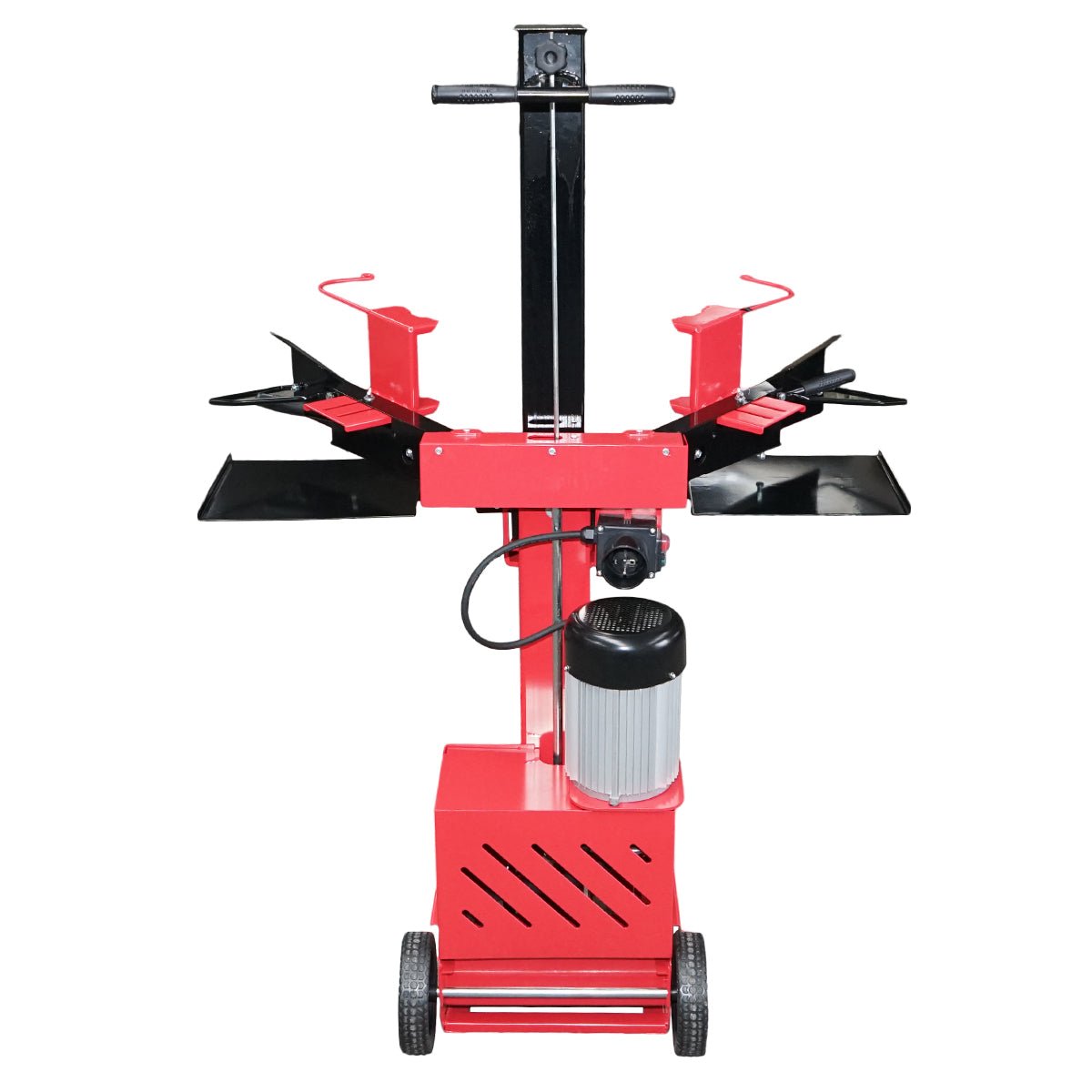 Függőleges faaprító 8T, 3kW 220V, rönkhossz 520mm, átmérő 350mm Breckner Germany