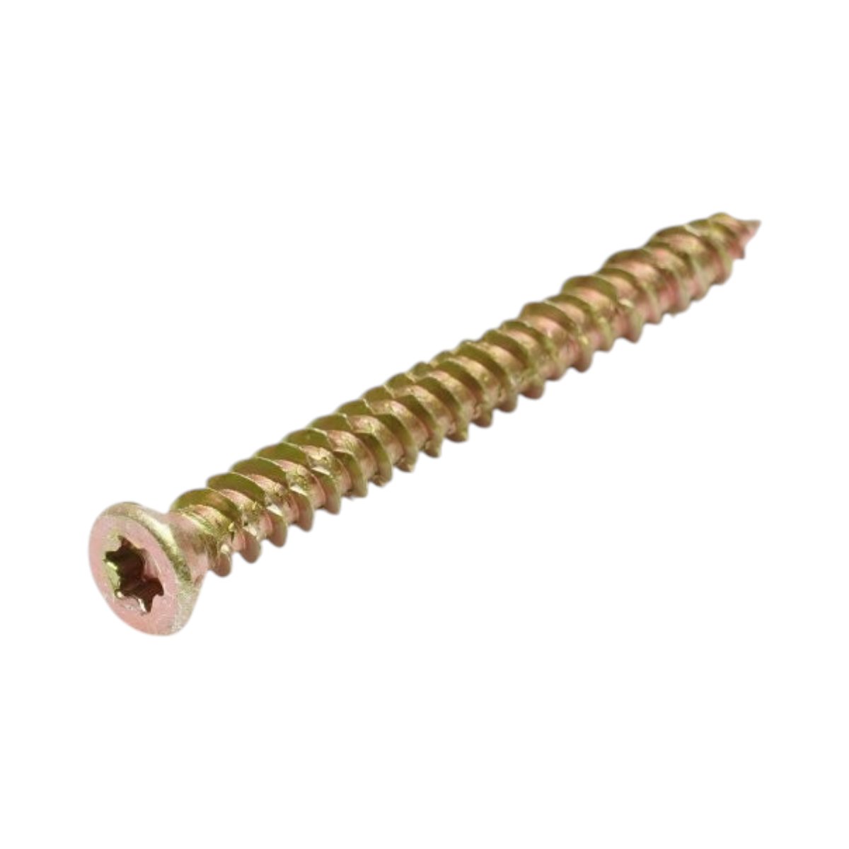 Ajtó-ablak szerelőcsavar 7.5x72mm, torx TX30, sárga cinkozott acél 100 db/doboz