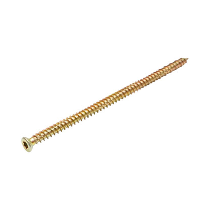 Ajtó-ablak szerelőcsavar 7.5x152mm, torx TX30, sárga cinkozott acél 100 db/doboz