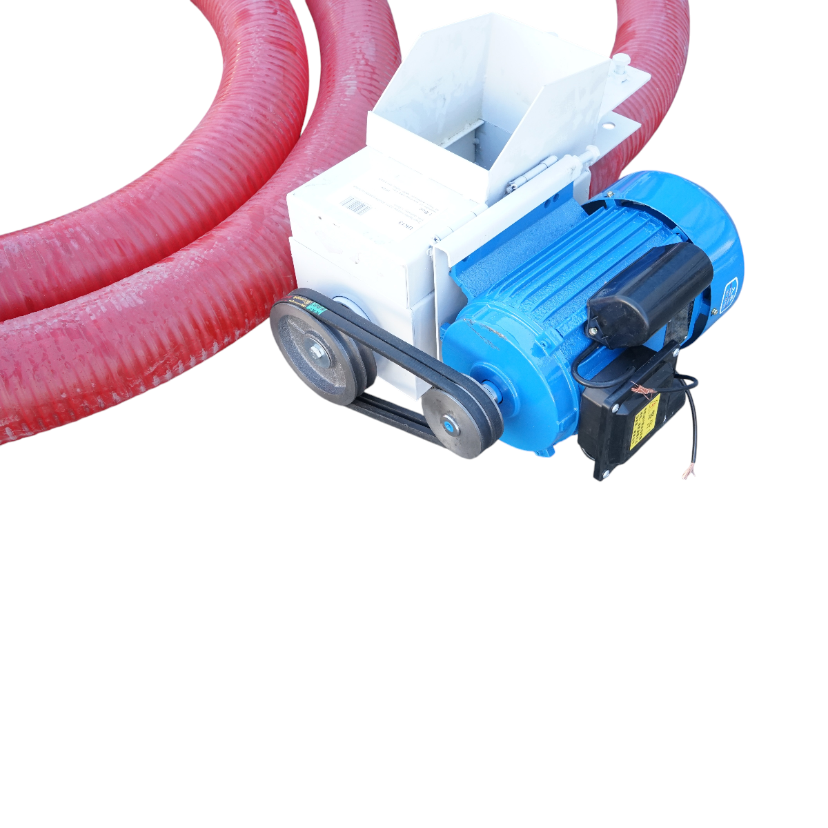 Rugalmas gabonaszárító 220V, 4500W hordozható 10m-es tömlővel, átmérő 120mm, fordulatszám 1400 rpm