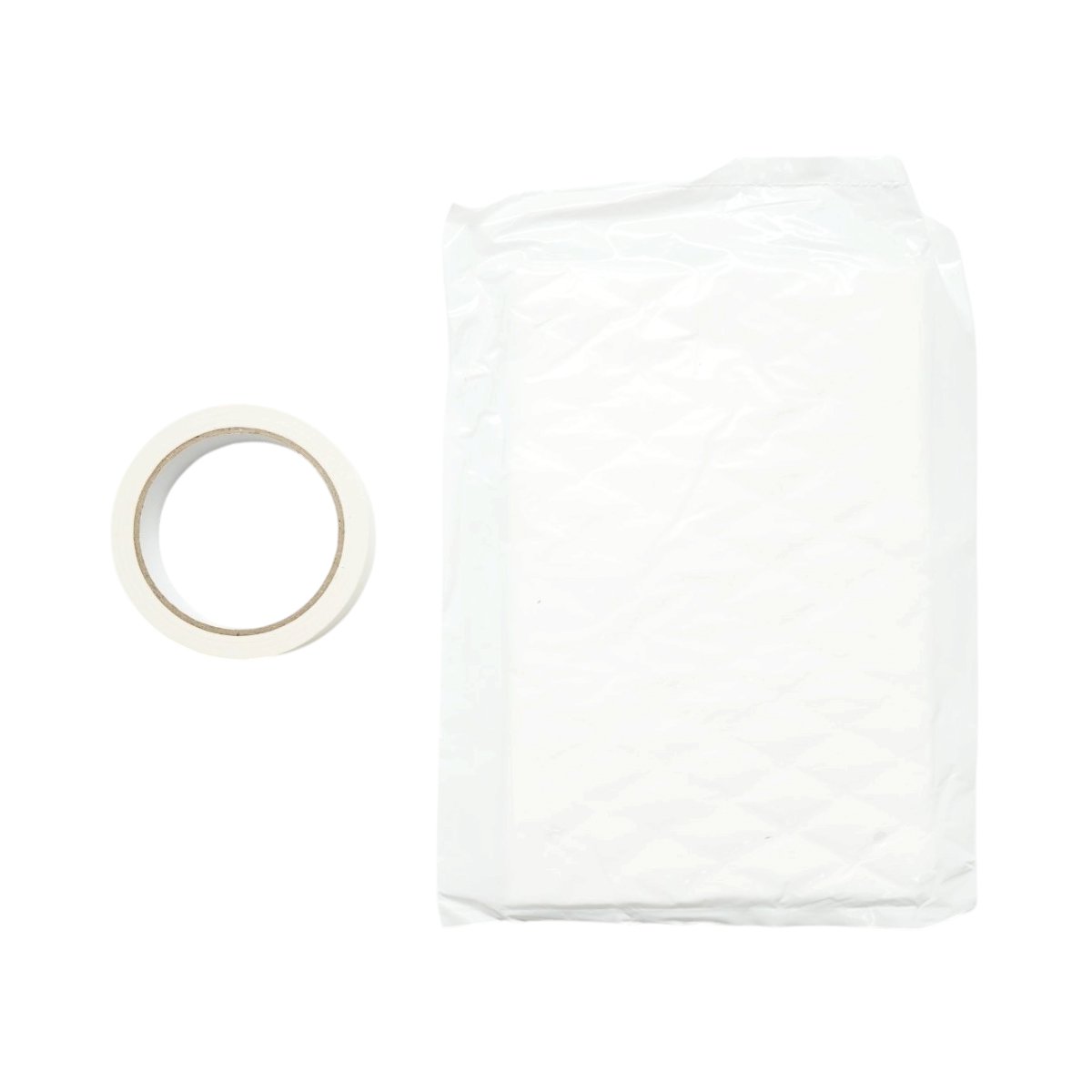 Festés és meszelés szett szablonnal 10cm, 2 henger, 3 ecset, rács, maszkolószalag, védőfólia 9 darab Breckner Germany