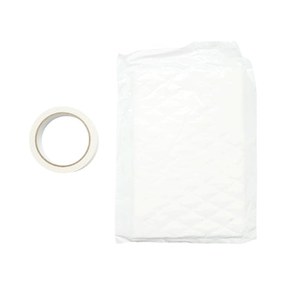 Festés és meszelés szett szablonnal 10cm, 2 henger, 3 ecset, rács, maszkolószalag, védőfólia 9 darab Breckner Germany