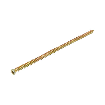 Ajtó-ablak szerelőcsavar 7.5x182mm, torx TX30, sárga cinkozott acél 100 db/doboz