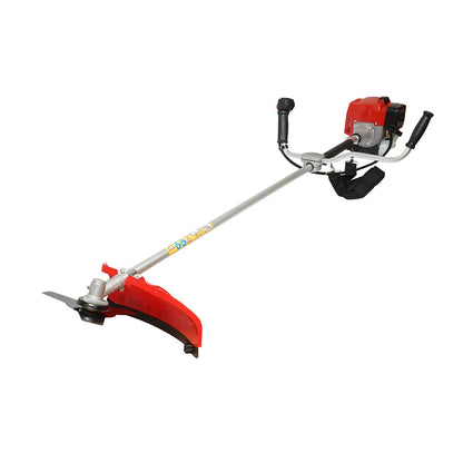 52 cm3 benzines fűkasza, 2T 2,5 LE 2,5 LE motor, 8000 fordulat/perc, tartozékokkal együtt.
