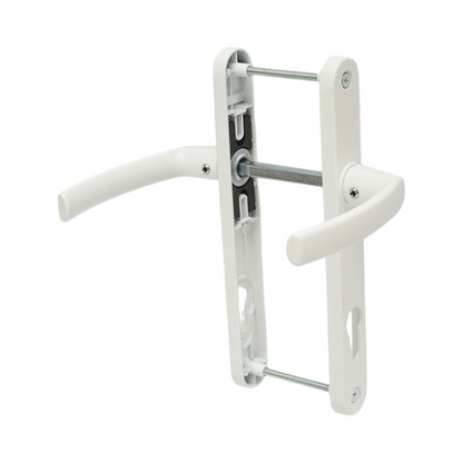 PVC termopán ajtókilincs szett fehér 28x220mm