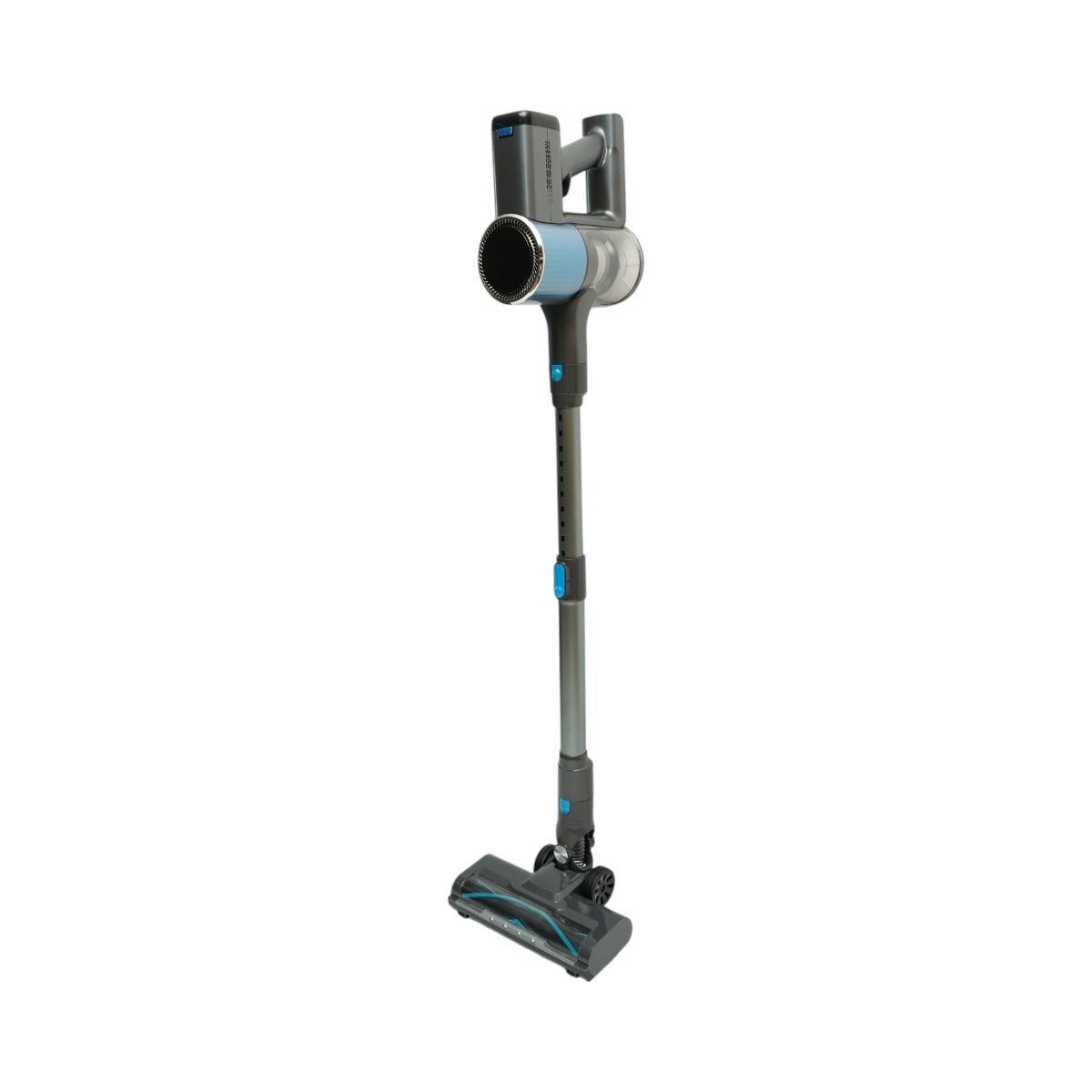 Függőleges vezeték nélküli porszívó 200W, szívóerő 30 kPa, akkumulátor 2000mAh, porgyűjtő 600ml, 3 szívási mód, LED érintőképernyő, brushless motor, LED megvilágított kefe