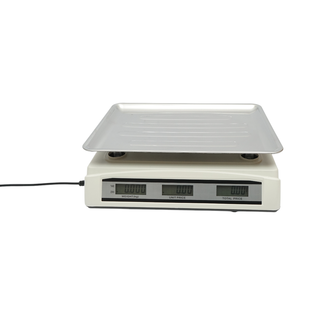 Elektronikus mérleg LCD kijelzővel, 40 kg kapacitással, 4V-os akkumulátorral Breckner Germany