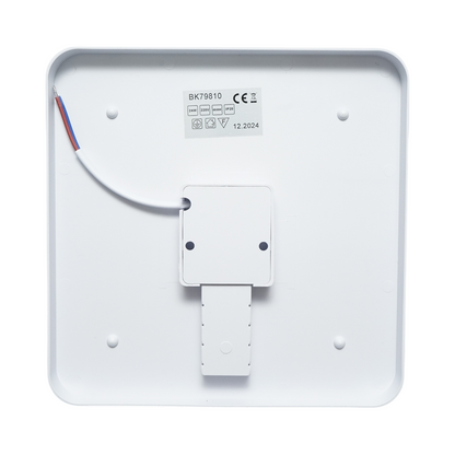Kerek LED mennyezeti lámpa 24W, 220V hideg fény 6500K 180x180x40mm IP20