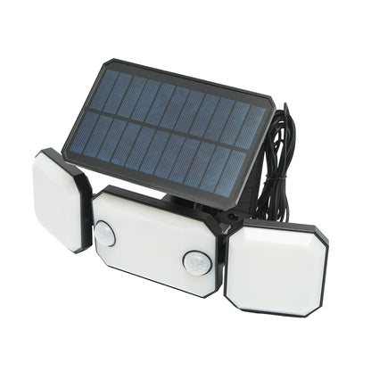 LED lámpa napelemes panellel 1.8W/5.5V, 2000mAh akkumulátor, mozgásérzékelő és távirányító IP65 Breckner Germany