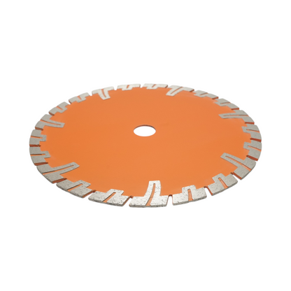 Turbo szegmentált gyémánt tárcsa 230x22.23mm, szegmens 8mm BCA, tégla, esztrich, vasbeton Breckner Germany