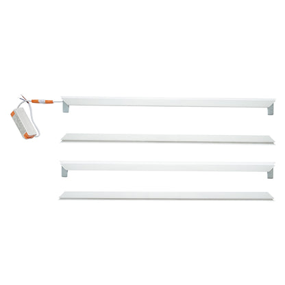 Vékony LED panel 48W, 220V, 595x595x7mm kazettás mennyezethez Breckner Germany