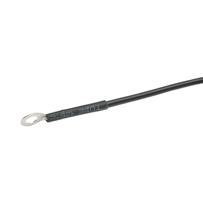 Csatlakozókábel zöld krokodilcsipesszel elektromos kerítéshez