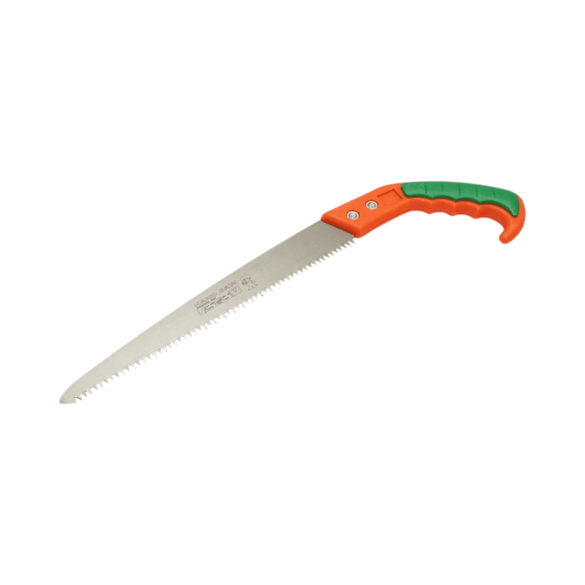 Kerti kézifűrész 270mm, védőburkolat, acél penge, műanyag markolat