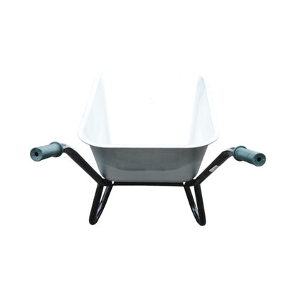 Fém talicska 100L pneumatikus kerékkel 400/8 és horganyzott tál 895x642x298mm Thor