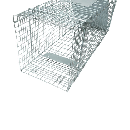 Összecsukható fém ketrec csapda kis állatok befogására 78x30x32cm