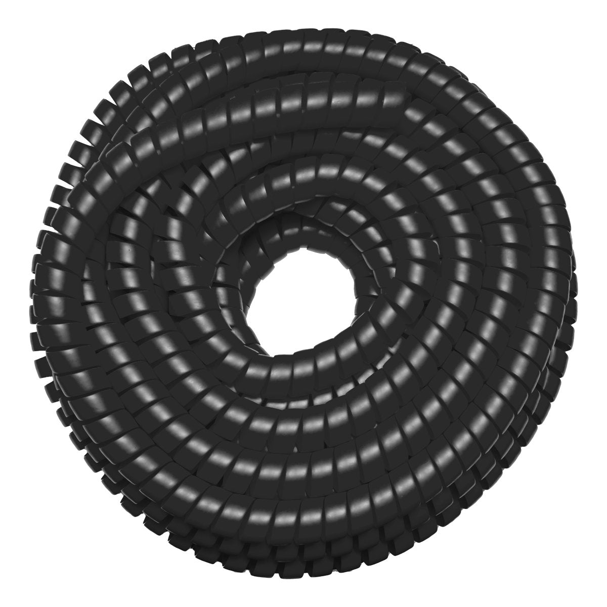 Hidraulikatömlő-védő spirál fekete 26x29.6mm 20m/tekercs Breckner Germany