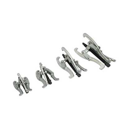 4 db 3 karos csapágylehúzó készlet 75mm, 100mm, 150mm, 200mm, 200mm