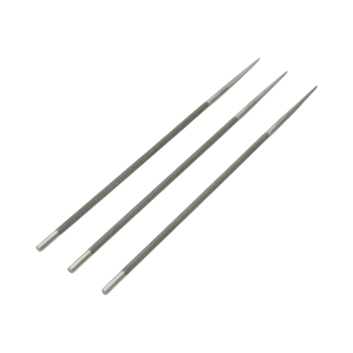 3 darabos kerek élező készlet láncfűrész láncélező 4.8x200mm