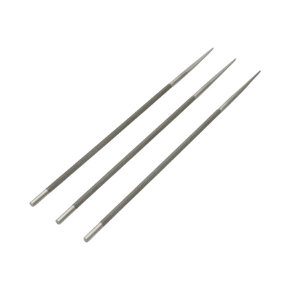 3 darabos kerek élező készlet láncfűrész láncélező 4.8x200mm