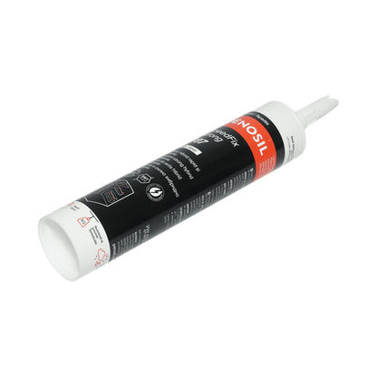 Fehér hibrid multifunkciós ragasztó díszlécek, dekorációs panelek rögzítéséhez 280ml SpeedFix Strong 707 Penosil SpeedFix Strong 707