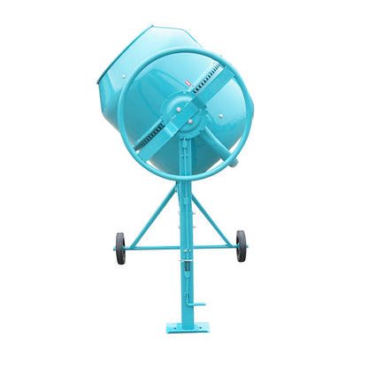 Betonkeverő 650W, térfogat 160L, öntöttvas fogaskerék és korona 58 kg