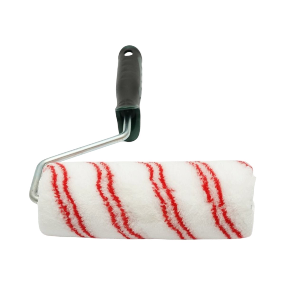 Poliészter festőhenger 18cm, 70mm-es hengerdátum, 18mm-es szál, ergonomikus soft-grip 2k fogantyú Breckner Germany