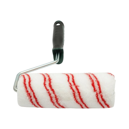 Poliészter festőhenger 18cm, 70mm-es hengerdátum, 18mm-es szál, ergonomikus soft-grip 2k fogantyú Breckner Germany
