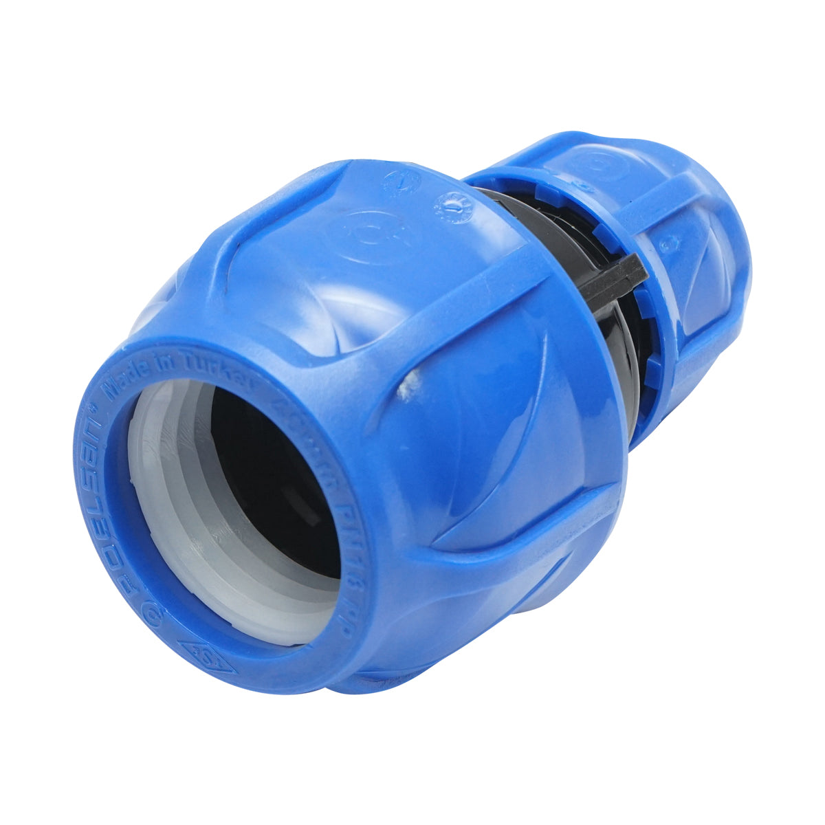 D40x25mm, PN16, PN16, öntözőrendszerekhez való tömörítő redukciós mellbimbó
