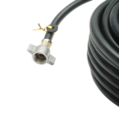 Kompresszoros légtömlő 12m PVC 6x11mm gumiabroncs felfújó tömlő csatlakozó végekkel