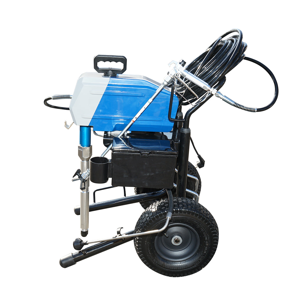 Professzionális airless festékszóró szivattyú dugattyúval és kefe nélküli motorral 2,6 kW, 220 V, áramlási sebesség 3,2 L/min, fúvóka 517, maximális nyomás 227 bar M32H