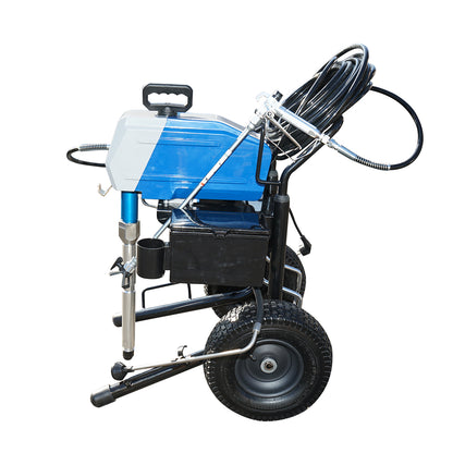 Professzionális airless festékszóró szivattyú dugattyúval és kefe nélküli motorral 2,6 kW, 220 V, áramlási sebesség 3,2 L/min, fúvóka 517, maximális nyomás 227 bar M32H