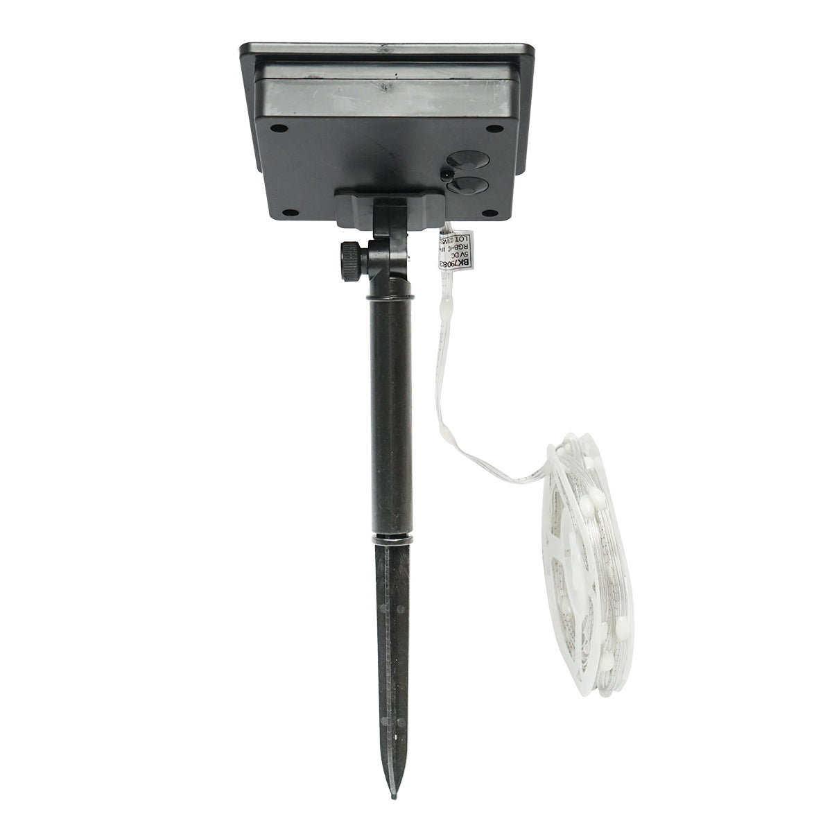 LED szalag napelemmel 5V, 5m, távirányító RGB+IC IP65 Breckner Germany