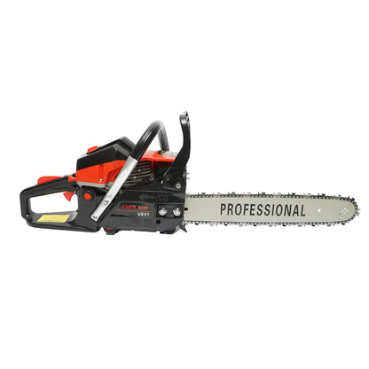 Motorfűrész, láncfűrész 2 ütemű 2.8LE, 52cc 16 inch(40cm) pengével tartozékokkal