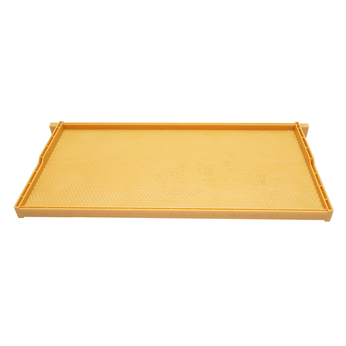 Sárga műanyag kaptárkeret 483x448x232mm