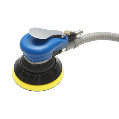 Pneumatikus orbitális csiszológép 125mm szívórendszerrel, fordulatszám 10000 rpm, körpálya 2.5mm, max. nyomás 8 bar
