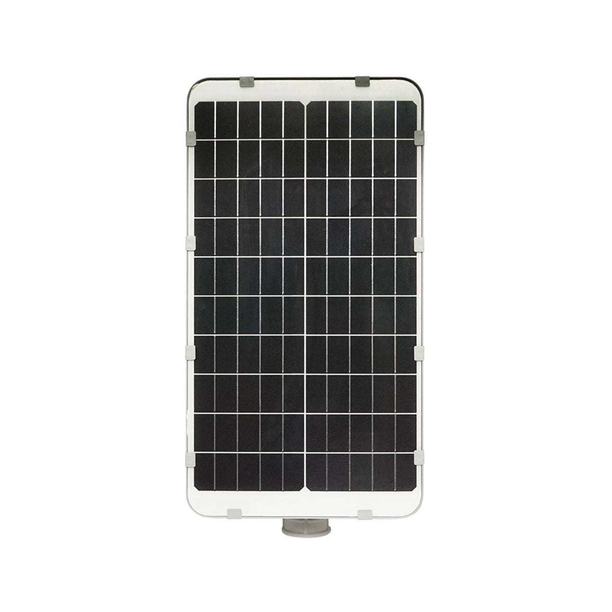 Napelemes LED-es közvilágítási lámpa 180W, 6500K, IP65, napelemmel, mozgásérzékelővel és oszlopra szerelhető Breckner Germany