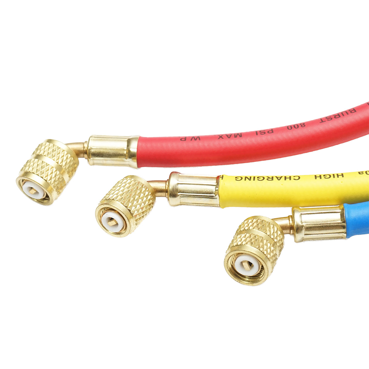 Tömlőkészlet 90cm, 3 színű, R-410a freon töltéshez
