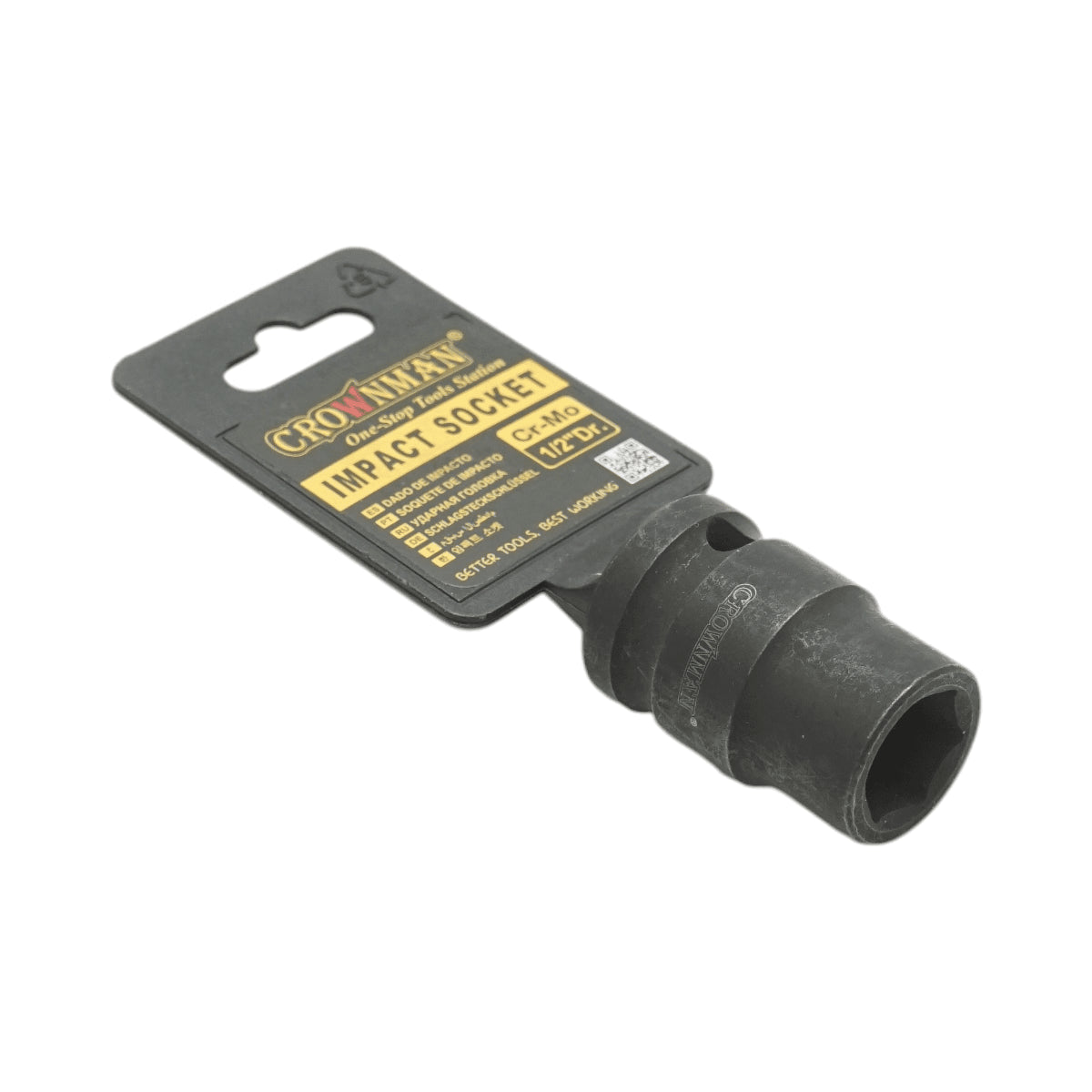 14 mm-es ütőcsavarkulcs, 1/2" négyzetes Cr-Mo Crownman