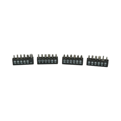 Csavarhúzó készlet tubularis kulcsokkal 4-14mm és torx,imbusz, PH, PZ, SL bitekkel 37 részes Cr-V