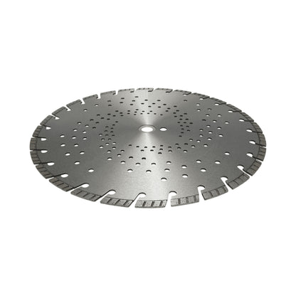 Turbó szegmentált gyémánttárcsa 400x30mm, szegmens 10mm vasbetonhoz, burkolókhoz, betonblokkokhoz, kemény kőhöz Breckner Germany