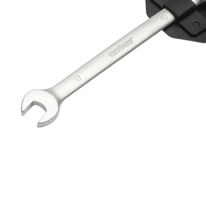 10 mm-es Cr-V Crownman rögzített és gyűrűs kombinált csavarkulcs racsnis mechanizmussal