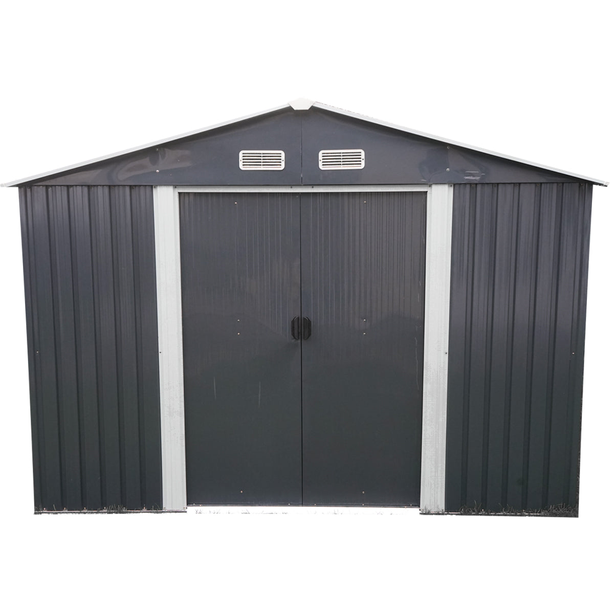 Fém kerti tároló 238x301x214cm