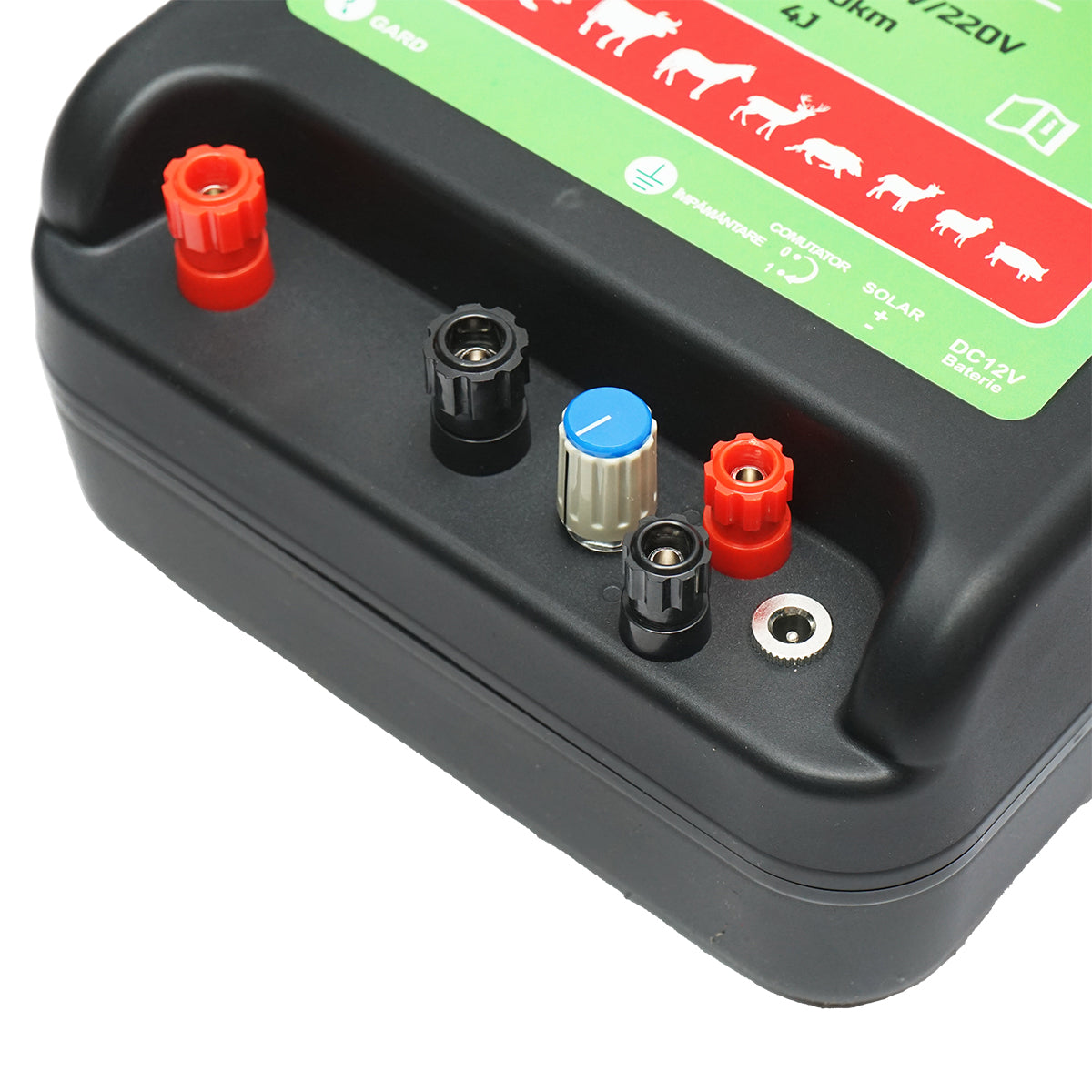 Impulzusgenerátor készülék DC 12/220V, 4 Joule 40km elektromos kerítéshez BRITMANN