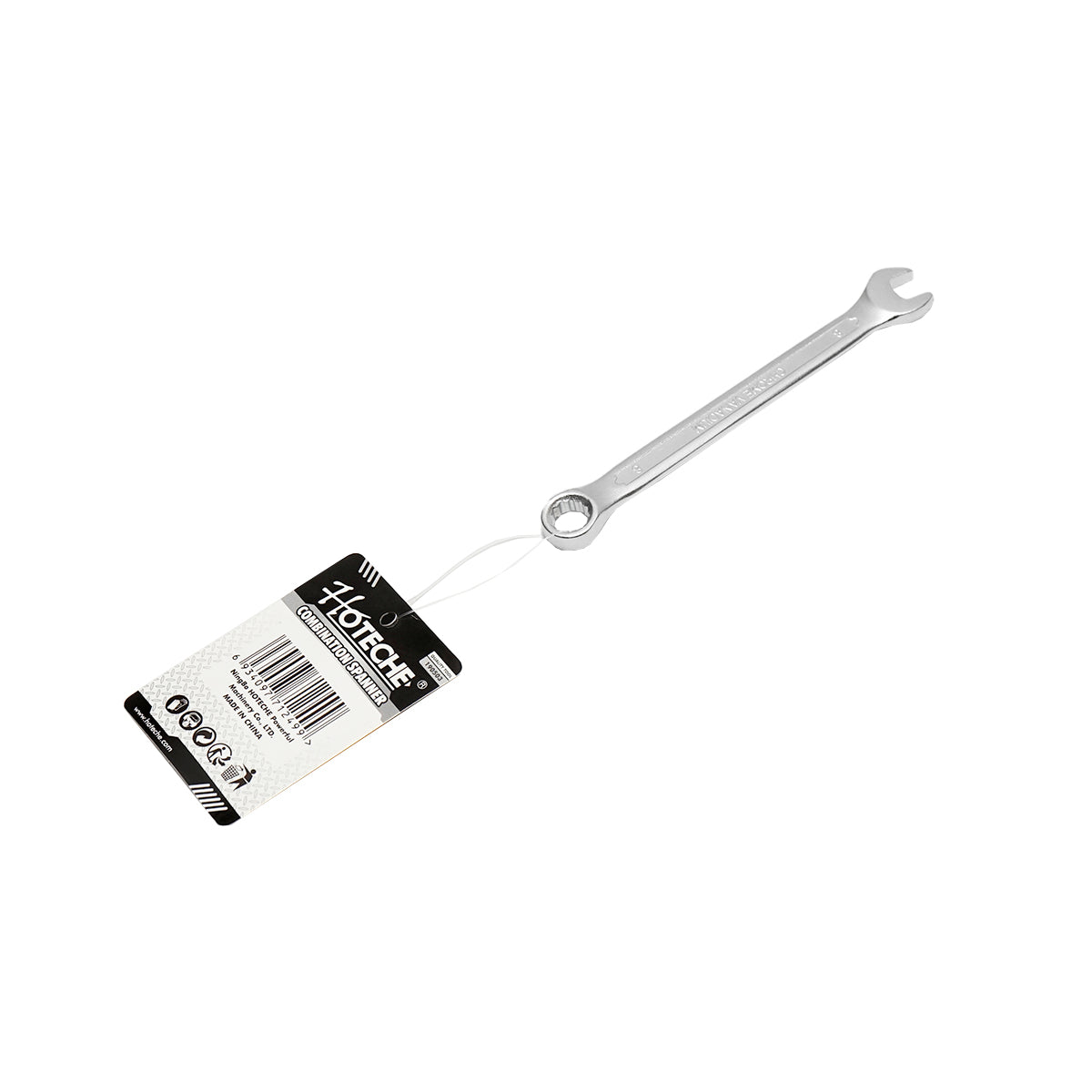 Kombinált csavarkulcs és gyűrűskulcs 8mm Hoteche