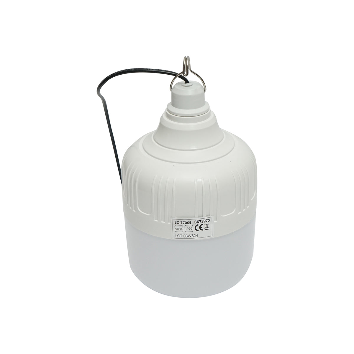 LED lámpa 100W, 6500K, 8W polikristályos napelemmel és IP20 távirányítóval Breckner Germany