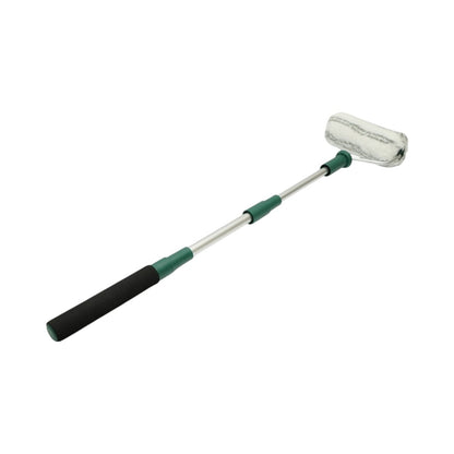Poliakril festőhenger 18cm, hengerdátum 80mm, szál 18mm, teleszkópos alumínium nyél 42-84cm Breckner Germany