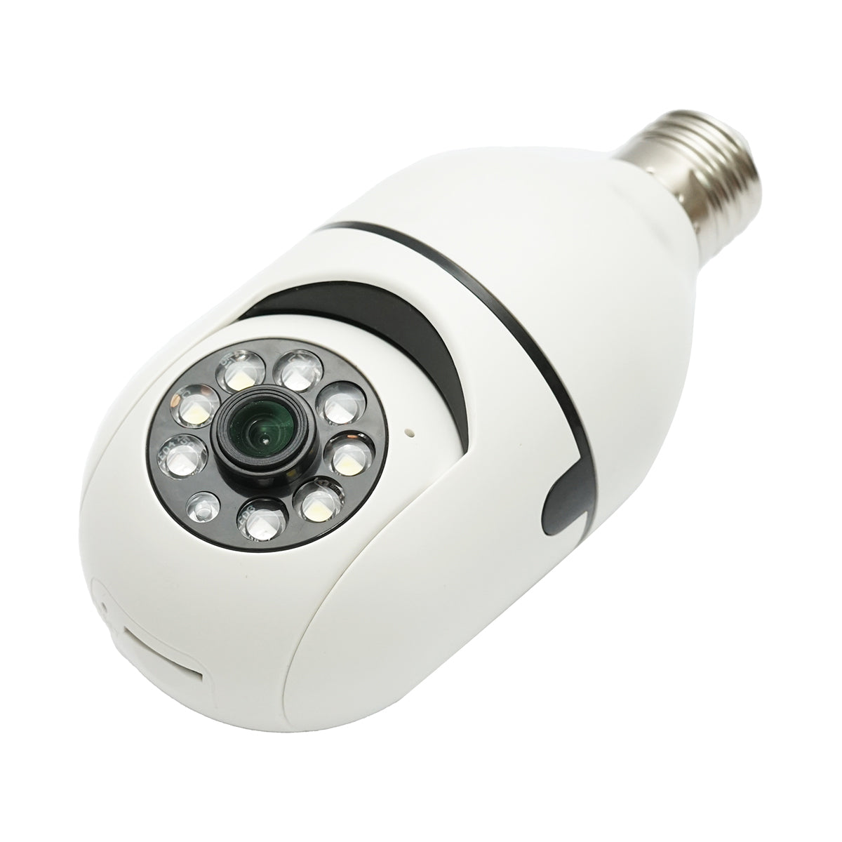 Intelligens izzó PTZ megfigyelő kamera, WIFI 2.4G 1080P, E27 izzó mozgásérzékelővel és YIIoT alkalmazással Breckner Germany